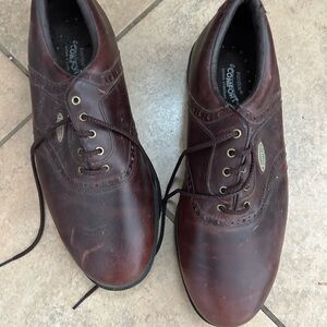 FootJoy Men's Brown Leather Athletic Golf Shoes excellent condition size 11.5
